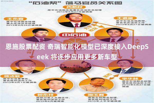 恩施股票配资 奇瑞智能化模型已深度接入DeepSeek 将逐步应用更多新车型