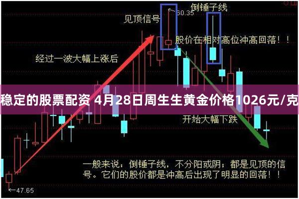 稳定的股票配资 4月28日周生生黄金价格1026元/克